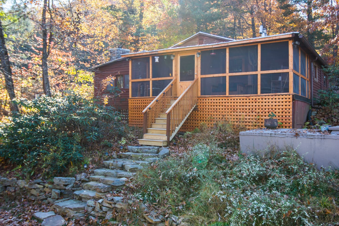 Dry River Cabin on National Forest Cabins for Rent in HINTON