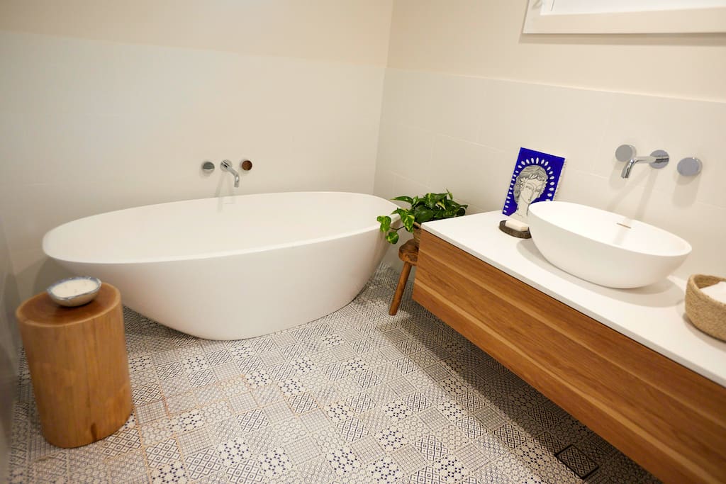 Bathroom with Bath