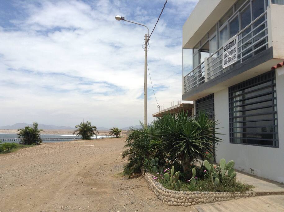 Front of the house
