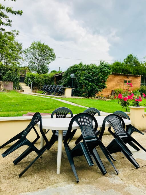Terrasse du devant