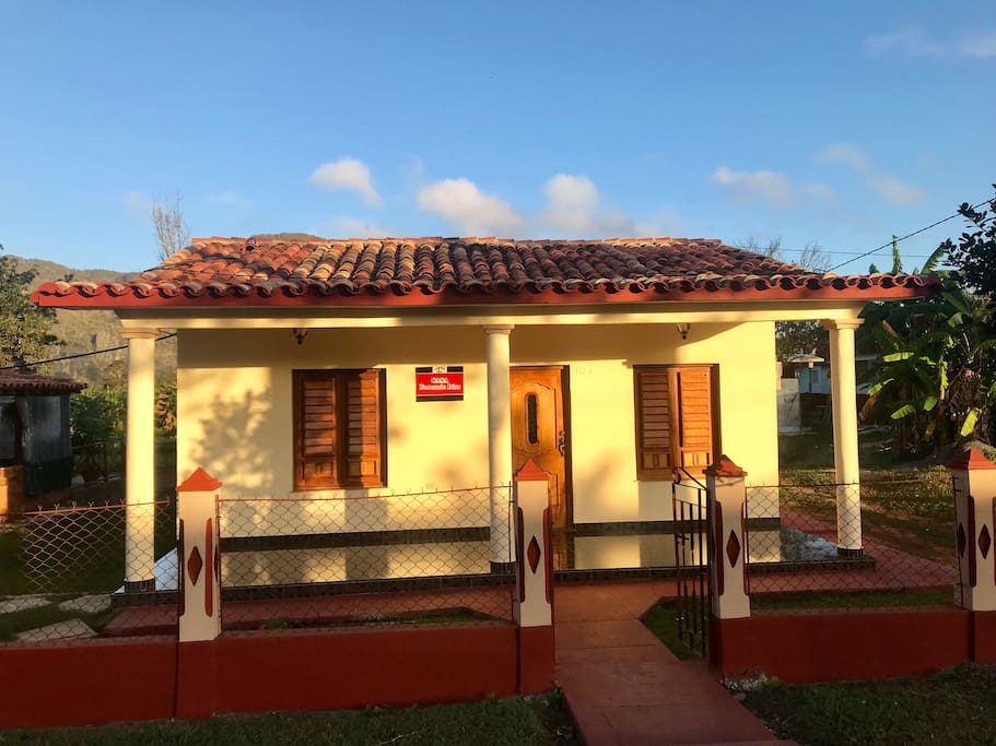 Frente de la casa