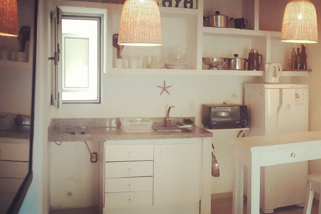 Cocina y estar