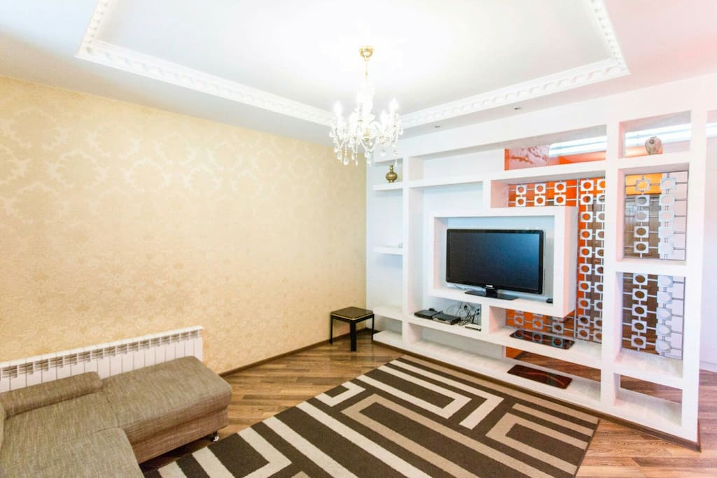 Cable TV and high speed internet connection is available every minute if your stay in the apartment