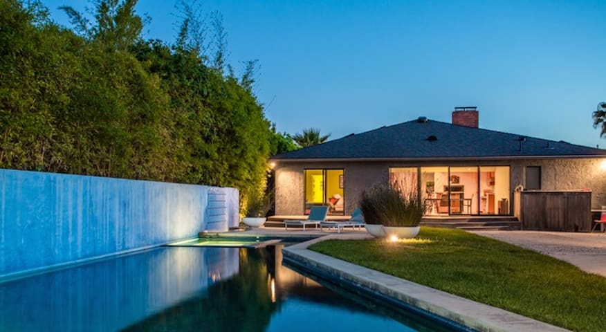Silverlake Midcentury Modern with Pool and Views