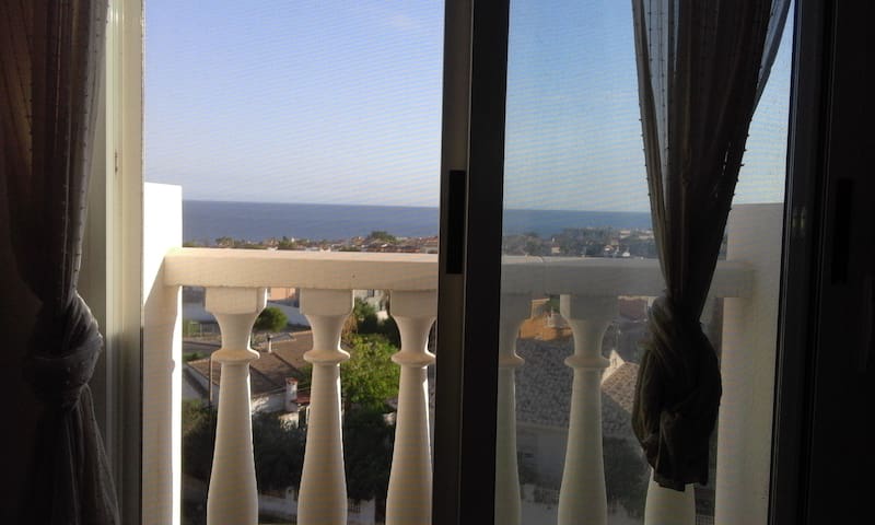 Overlooking the Mediterranean Sea