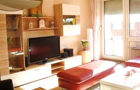 Bright apartment in southern Hamburg