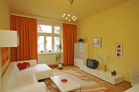 Top Airbnb: Sunny Apartment near City Center in Margareten