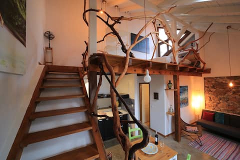Buenavida, Casita del medio, views, art and countryside
