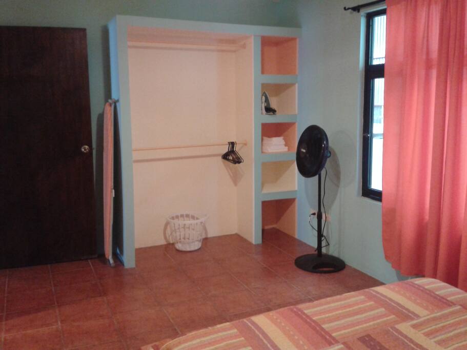 Master bedroom closet