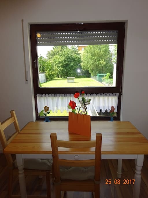 Nice view on the garden