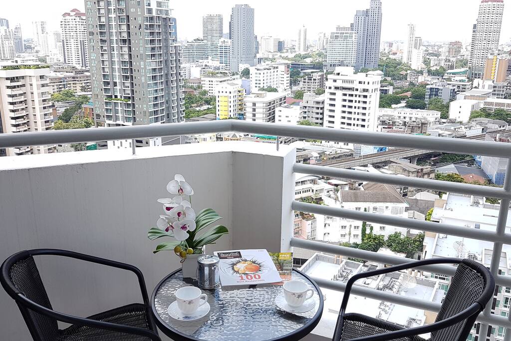Stunning view from balcony