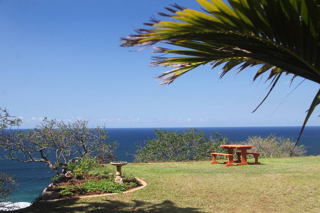 Stunning sea view.