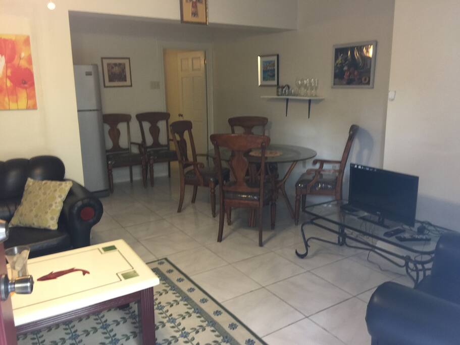 Living room/ Dining area.