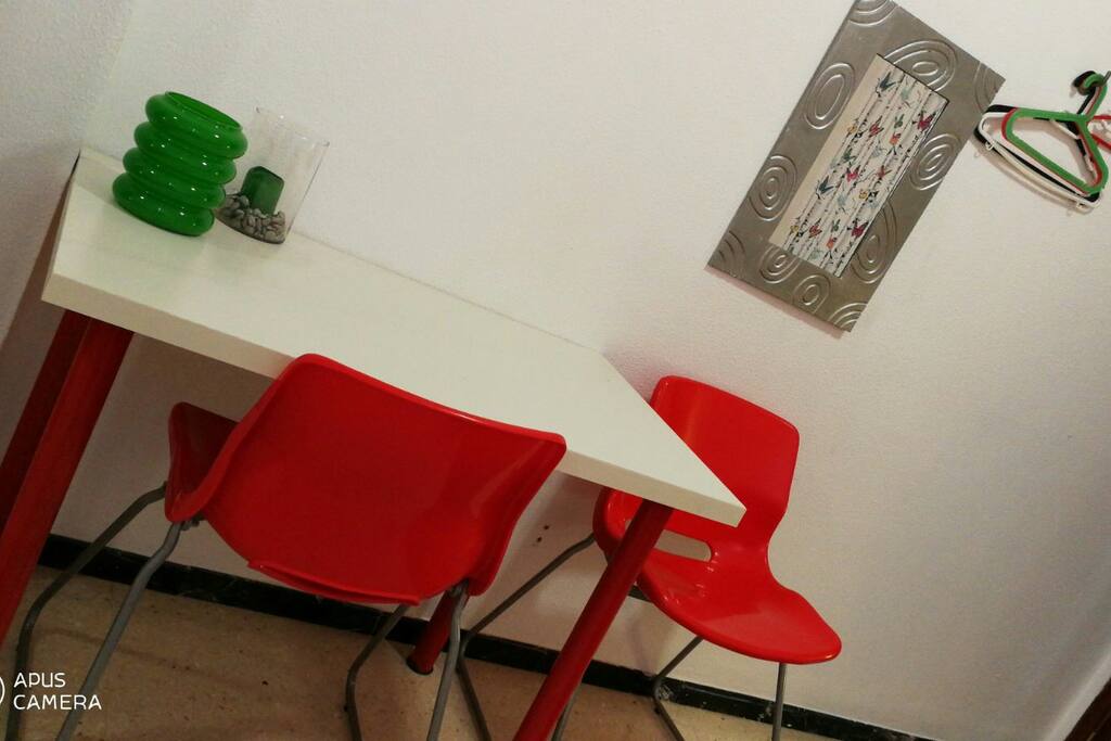 Zona para trabajar, estudiar...