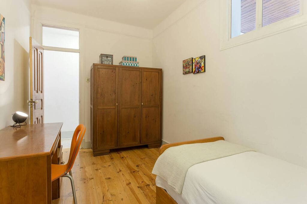 Twin Room. View from the back
