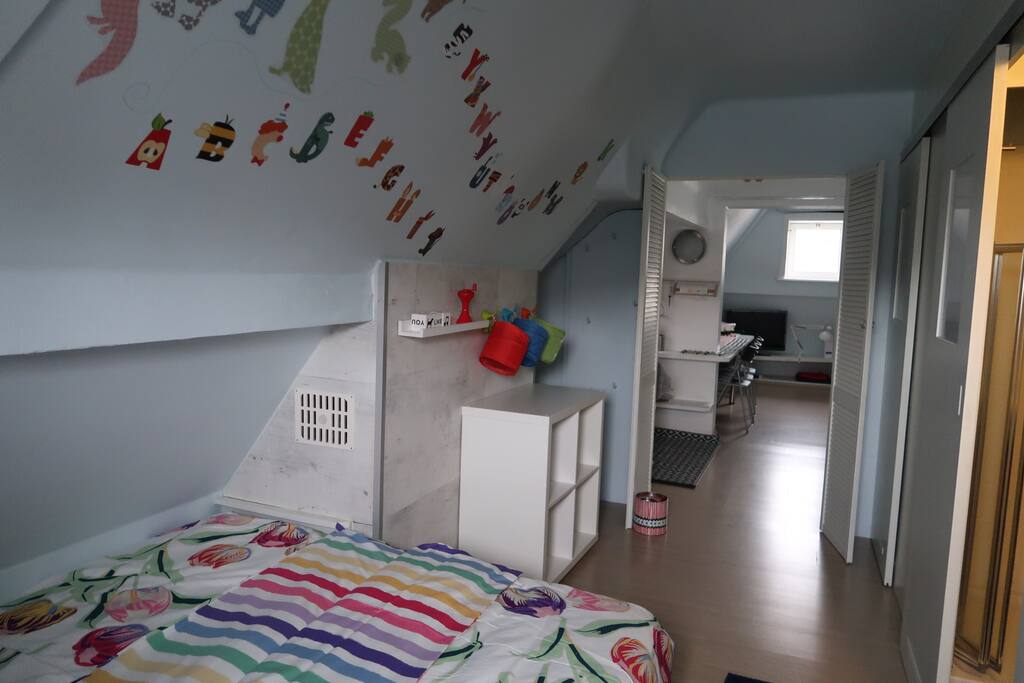 View of apartment from bedroom