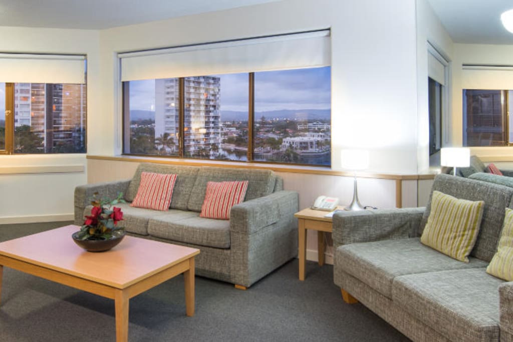 Lounge Room with sofa bed