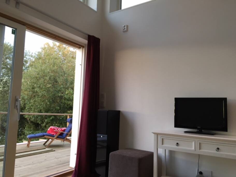 Living room with sofa/tv