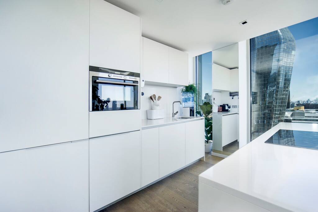 Kitchen and Living Room