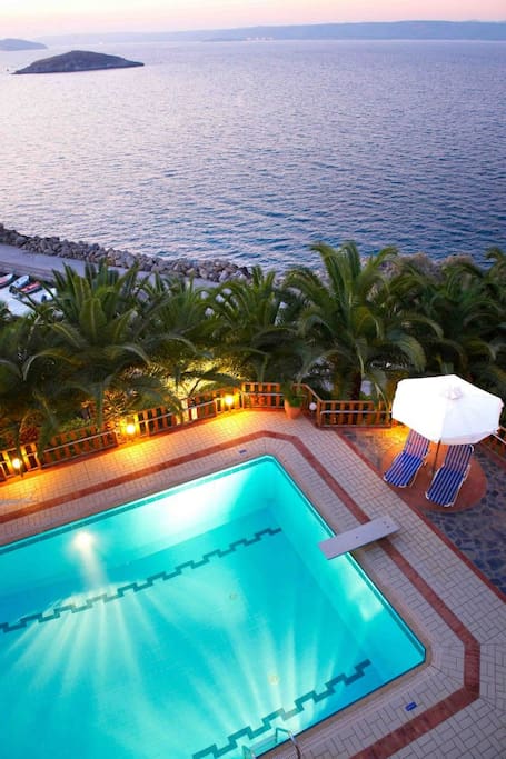 shared swimming pool
