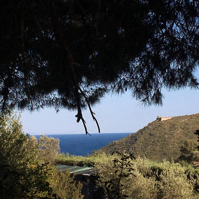 Panorama dalla casa