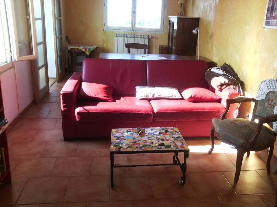 Canapé lit confortable 140/190