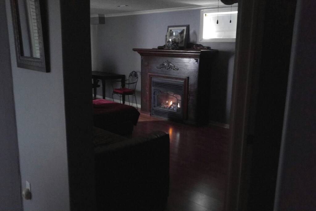 Cuddle up by the fire!