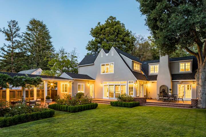 EXQUISITE PALO ALTO HOME | LOVELY ENGLISH GARDENS