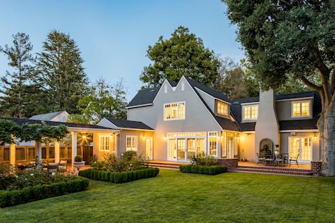 EXQUISITE PALO ALTO HOME | LOVELY ENGLISH GARDENS