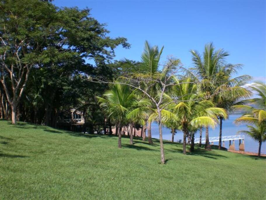 Vista do gramado
