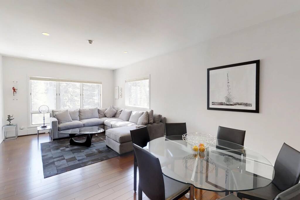 Open and Spacious Living Room Area