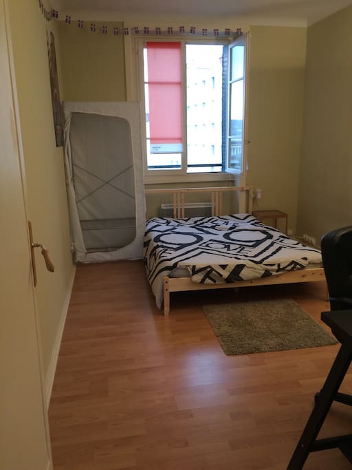 Chambre meublée de 15m2