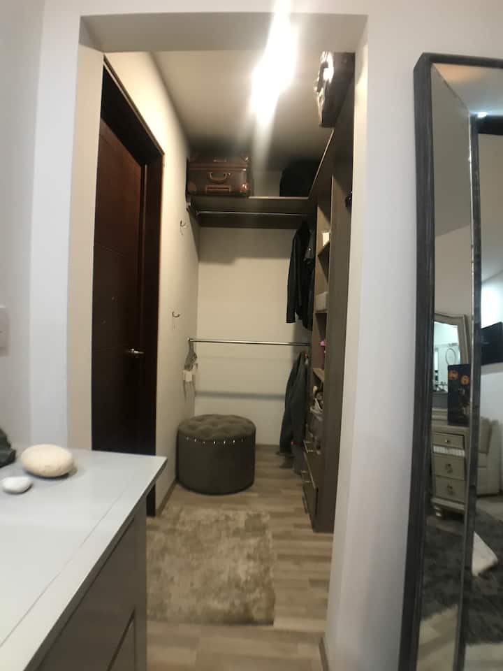 Master closet