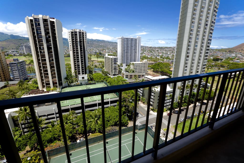 View from the Lanai (Balcony)