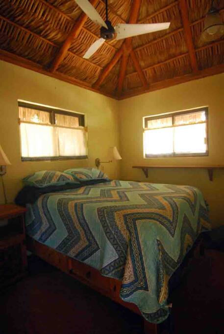 Main bedroom with queen size bed