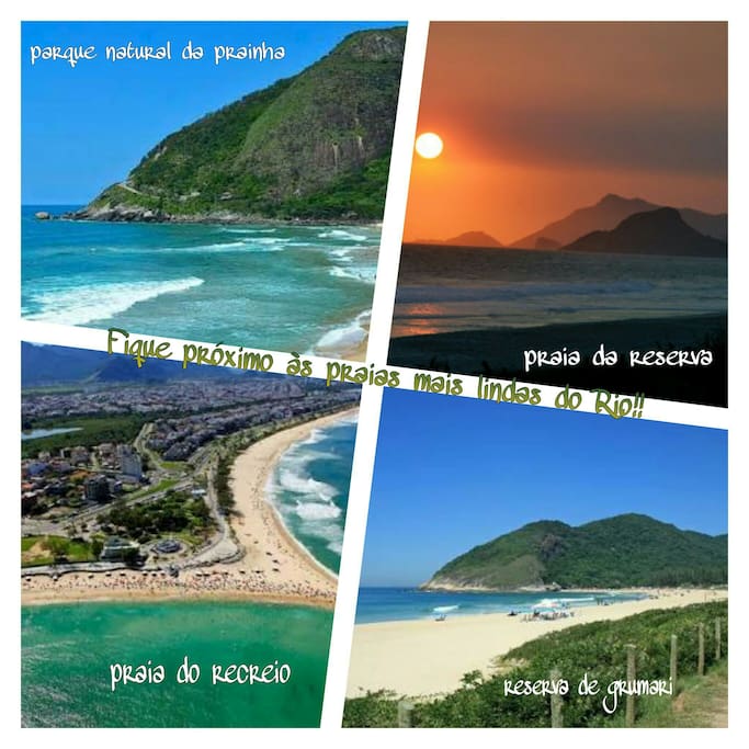 Stay close to the most beautiful beaches in Rio