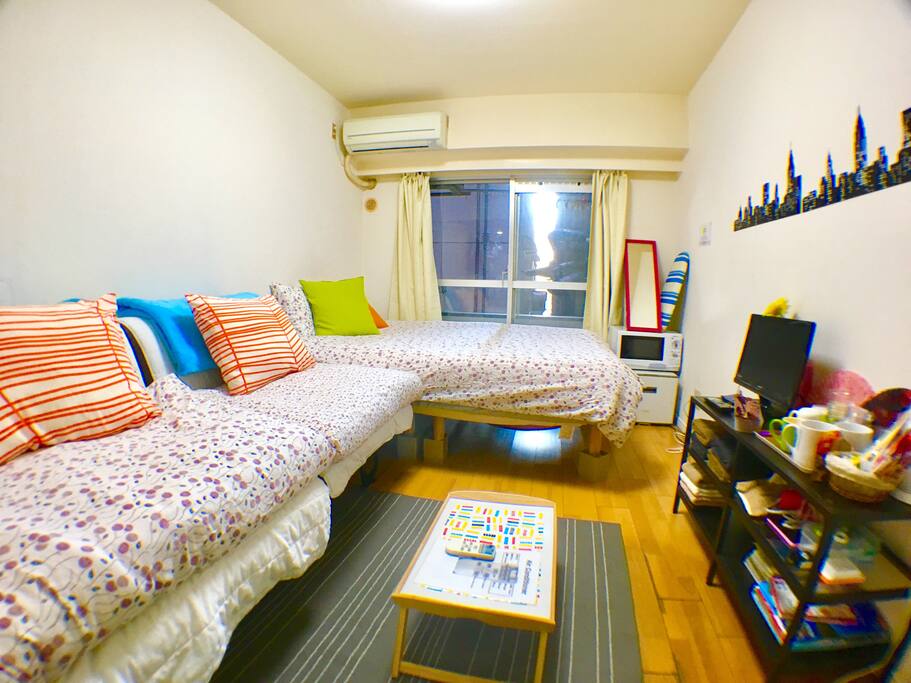 In the room