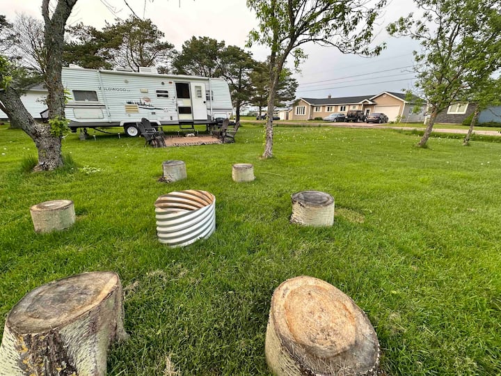 Ocean view CapPele Camper Oasis Campers/RVs for Rent in Beaubassin East, New Brunswick