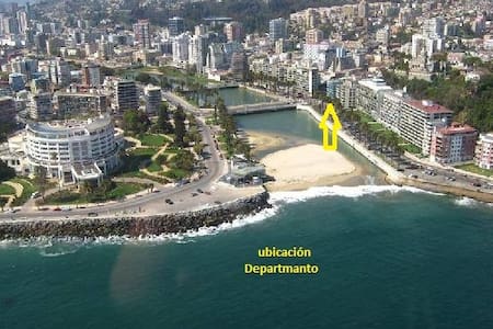 Viña del Mar, sector casino, playas