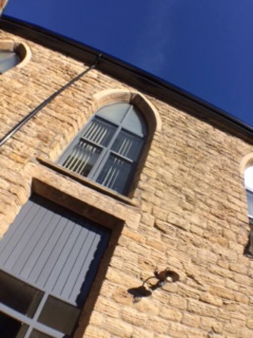 Modern apartments set in a grade II listed building