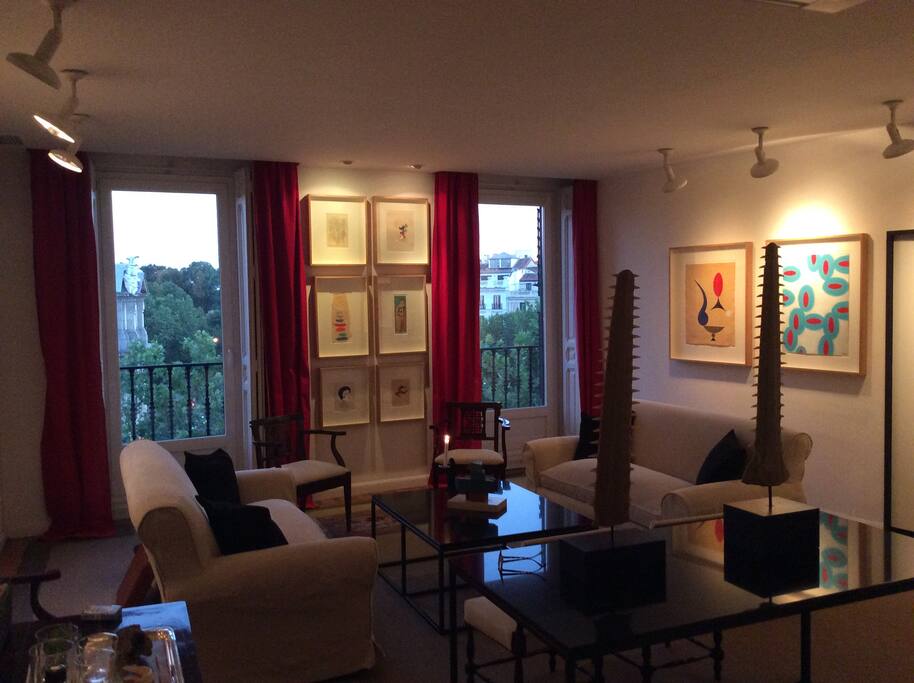 Living Room at night fall