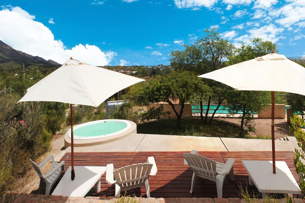 Deck área piscina