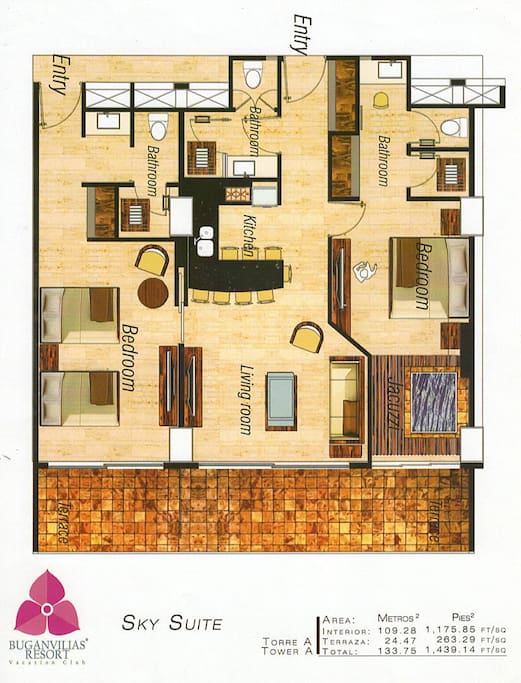 Floor Plan os Suite 2256/2257