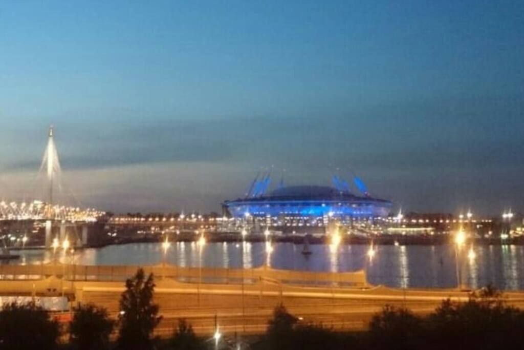 Вид из окон спальни