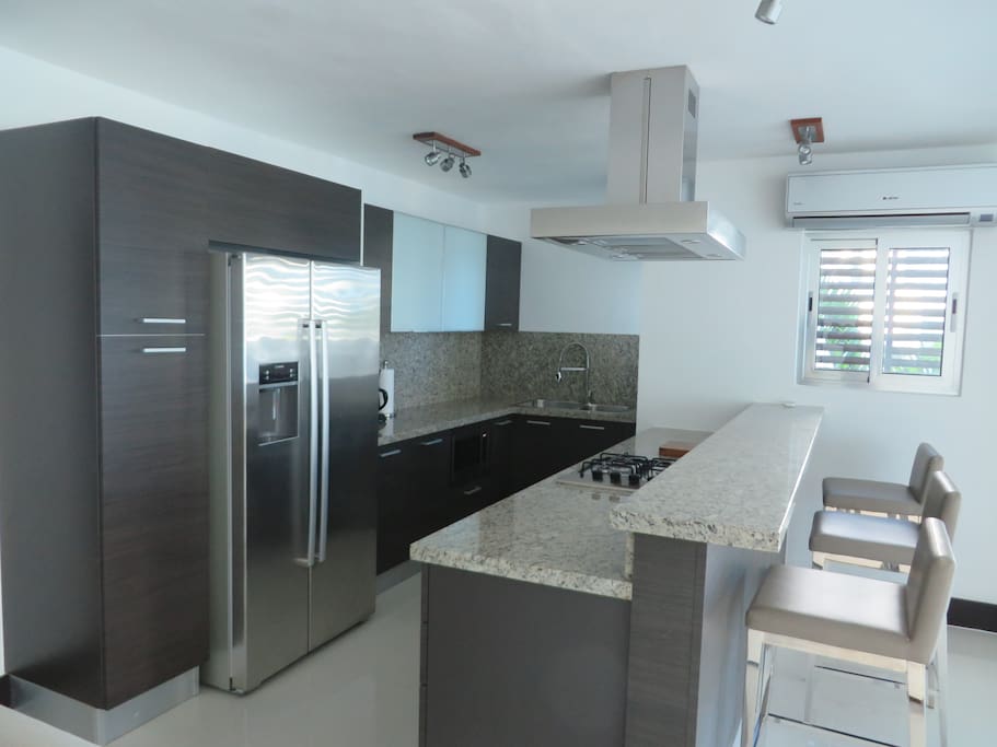Beautiful marble kitchen