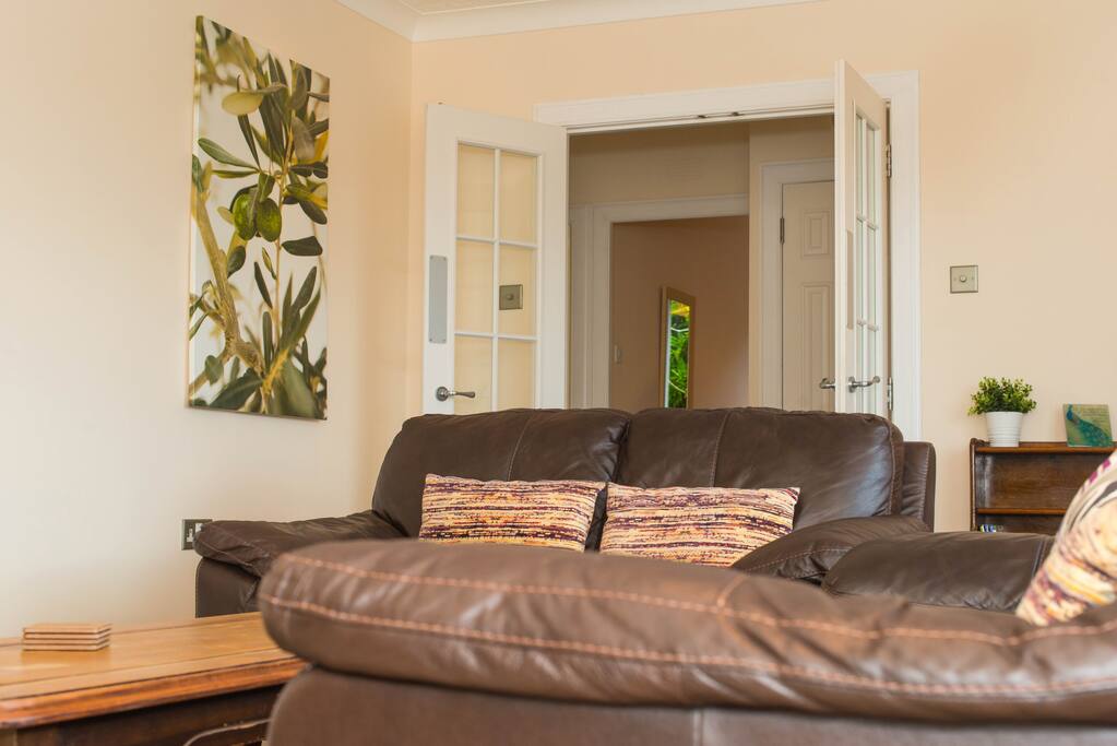 comfy leather sofas