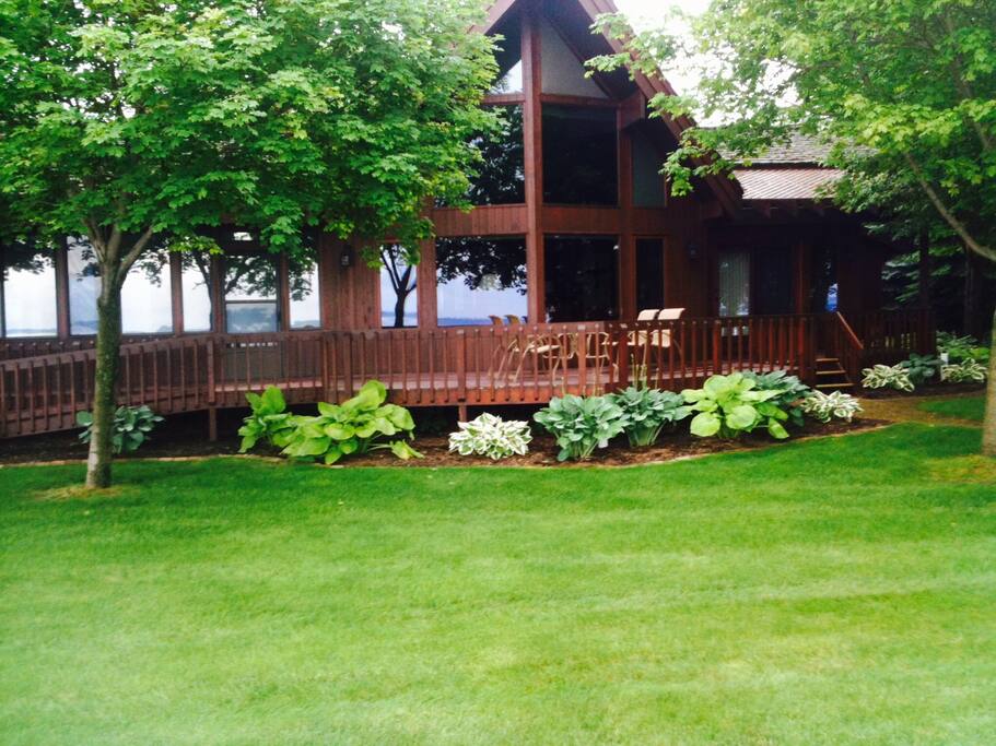 bay side deck/house