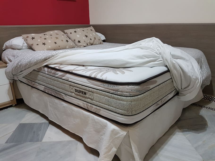 Great new king sice mattress. A comfortable and quality bed.