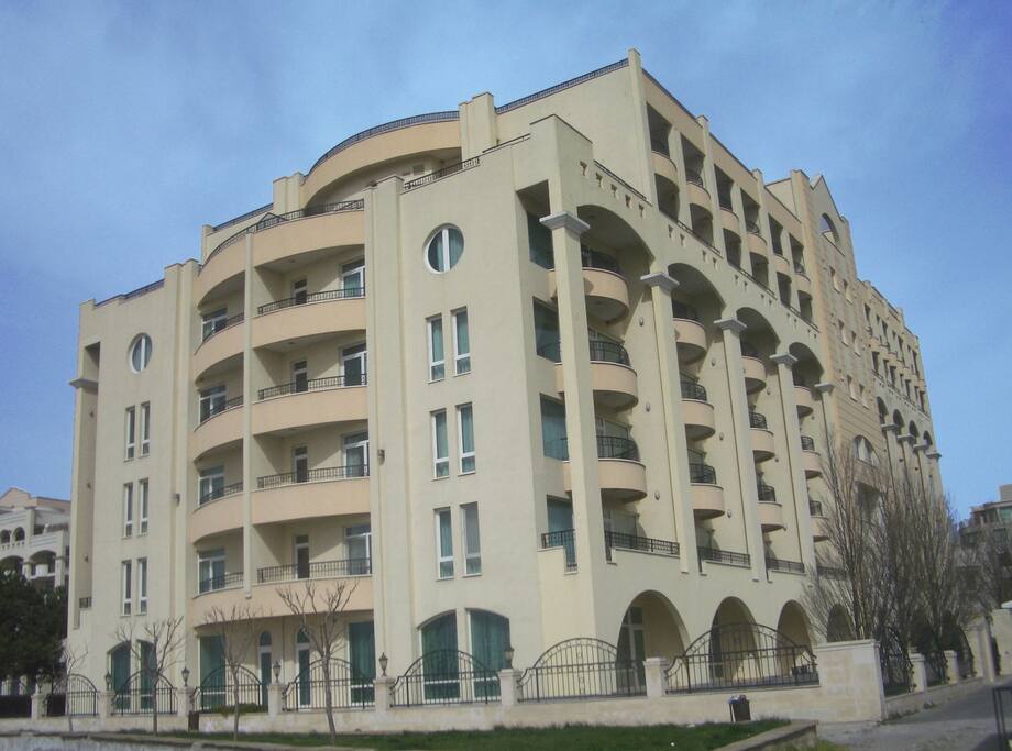 Building in which the studio is located