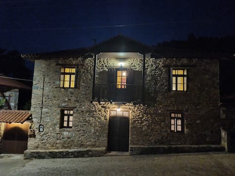 La casa de piedra de Lithia La piedra en Lithia-Kastoria